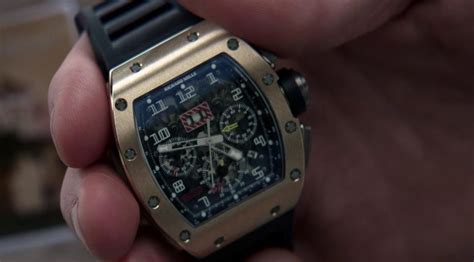 The watch Richard Mille RM11 Jason Statham in Parker 